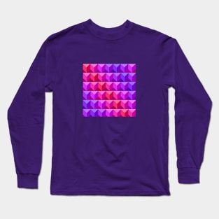 Abstract Triangles Long Sleeve T-Shirt